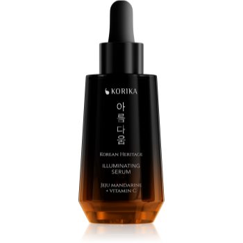 KORIKA Korean Heritage Jeju Mandarin + Vitamin C Premium Illuminating Serum ser facial (iluminator) - imagine 2